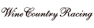 WINE COUNTRY RACING logo