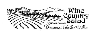 WINE COUNTRY SALAD SONOMA COUNTY GOURMET SALAD MIX logo