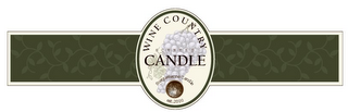 WINE COUNTRY SCENTED CANDLES  SUSQUEHANNA CANDLE EST. 2000 logo