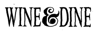WINE & DINE logo