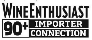 WINE ENTHUSIAST 90+ IMPORTER CONNECTION logo