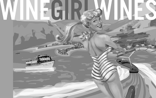 WINE GIRL WINES LADY OF THE LAKE logo