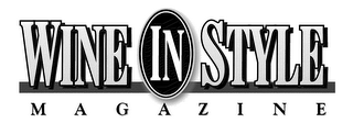 WINE IN STYLE MAGAZINE logo