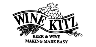 WINE KITZ BEER & WINE MAKING MADE EASY logo