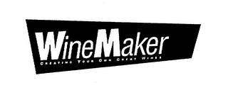 WINE MAKER CREATING YOUR OWN GREAT WINES logo