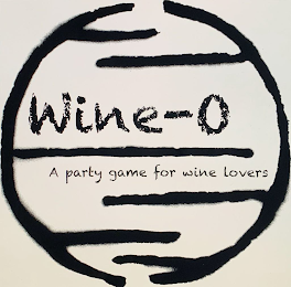 WINE-O A PARTY GAME FOR WINE LOVERS logo