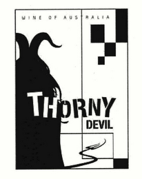 WINE OF AUSTRAILIA THORNY DEVIL logo