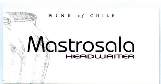 WINE OF CHILE MASTROSALA HEADWAITER logo