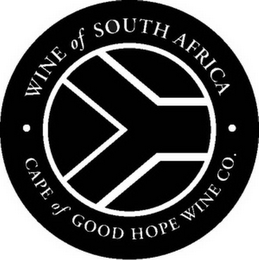WINE OF SOUTH AFRICA CAPE OF GOOD HOPE WINE CO logo