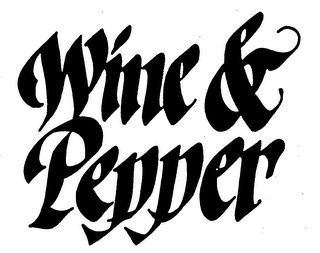 WINE & PEPPER logo