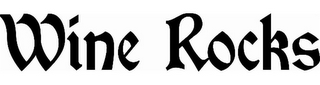 WINE ROCKS logo