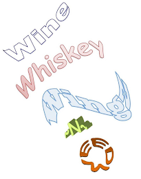 WINE WHISKEY WINGZ ~N~ WEED logo