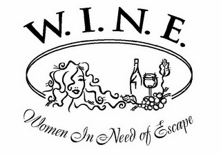 W.I.N.E. WOMEN IN NEED OF ESCAPE logo