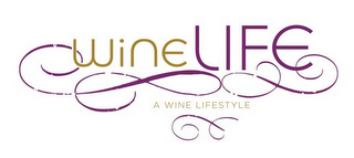 WINELIFE A WINE LIFESTYLE logo