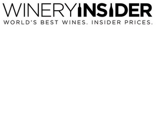WINERY INSIDER WORLD'S BEST WINES. INSIDER PRICES. logo