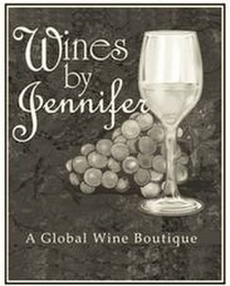 WINES BY JENNIFER A GLOBAL WINE BOUTIQUE logo