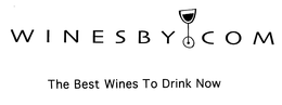 WINES BY.COM THE BEST WINES TO DRINK NOW logo