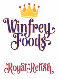 WINFREY FOODS ROYAL RELISH logo