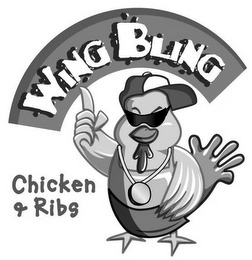 WING BLING CHICKEN & RIBS logo
