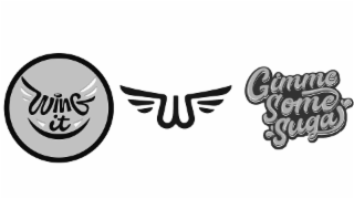 WING IT W GIMME SOME SUGA logo
