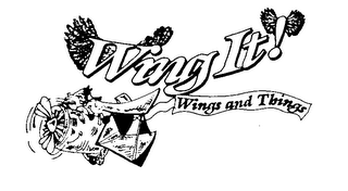 WING IT WINGS AND THINGS logo