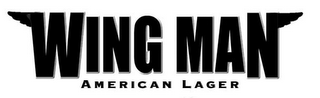 WING MAN AMERICAN LAGER logo