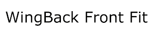 WINGBACK FRONT FIT logo