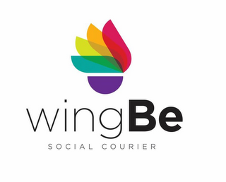 WINGBE SOCIAL COURIER logo