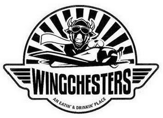 WINGCHESTERS AN EATIN' & DRINKIN' PLACE logo