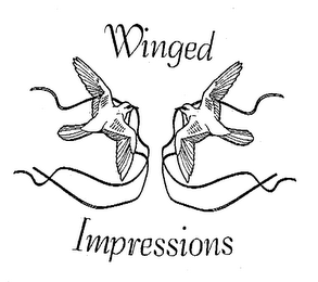 WINGED IMPRESSIONS logo