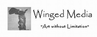 WINGED MEDIA "ART WITHOUT LIMITATION" logo
