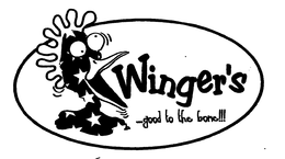 WINGER'S GOOD TO THE BONE!!! logo