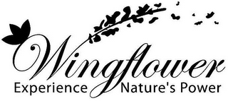 WINGFLOWER EXPERIENCE NATURE'S POWER logo