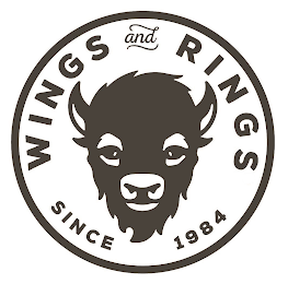 WINGS AND RINGS SINCE 1984 logo