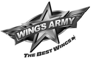WING'S ARMY THE BEST WINGS logo