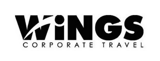 WINGS CORPORATE TRAVEL logo