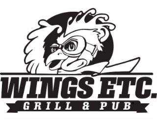 WINGS ETC. GRILL & PUB logo