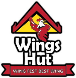 WINGS HUT WING FEST BEST WING logo