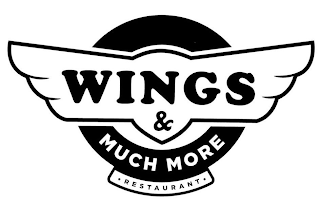 WINGS & MUCH MORE RESTAURANT logo