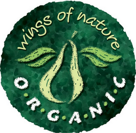WINGS OF NATURE O·R·G·A·N·I·C logo
