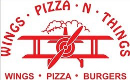 WINGS PIZZA N THINGS - WINGS PIZZA BURGERS logo