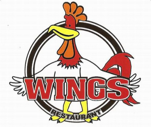 WINGS RESTAURANT logo