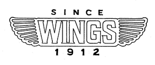 WINGS SINCE 1912 logo