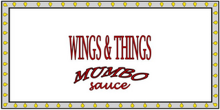 WINGS & THINGS MUMBO SAUCE logo