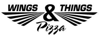 WINGS THINGS & PIZZA logo
