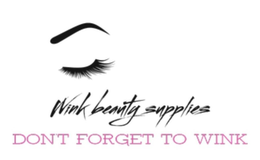 WINK BEAUTY SUPPLIES DON'T FORGET TO WINK logo