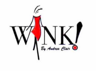 WINK! BY ANDREA CLAIR! logo