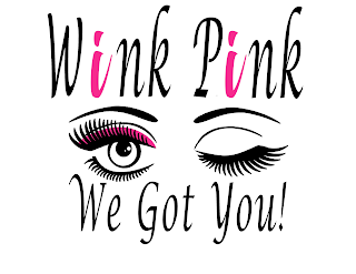 WINK PINK WE GOT YOU! logo