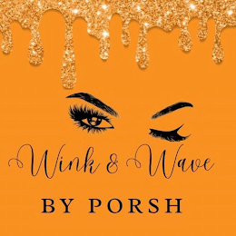WINK & WAVE BY PORSH logo