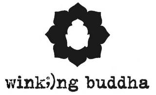 WINK;)NG BUDDHA logo